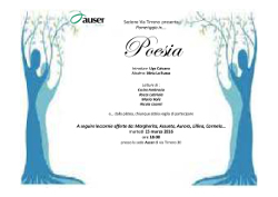 Evento poesia