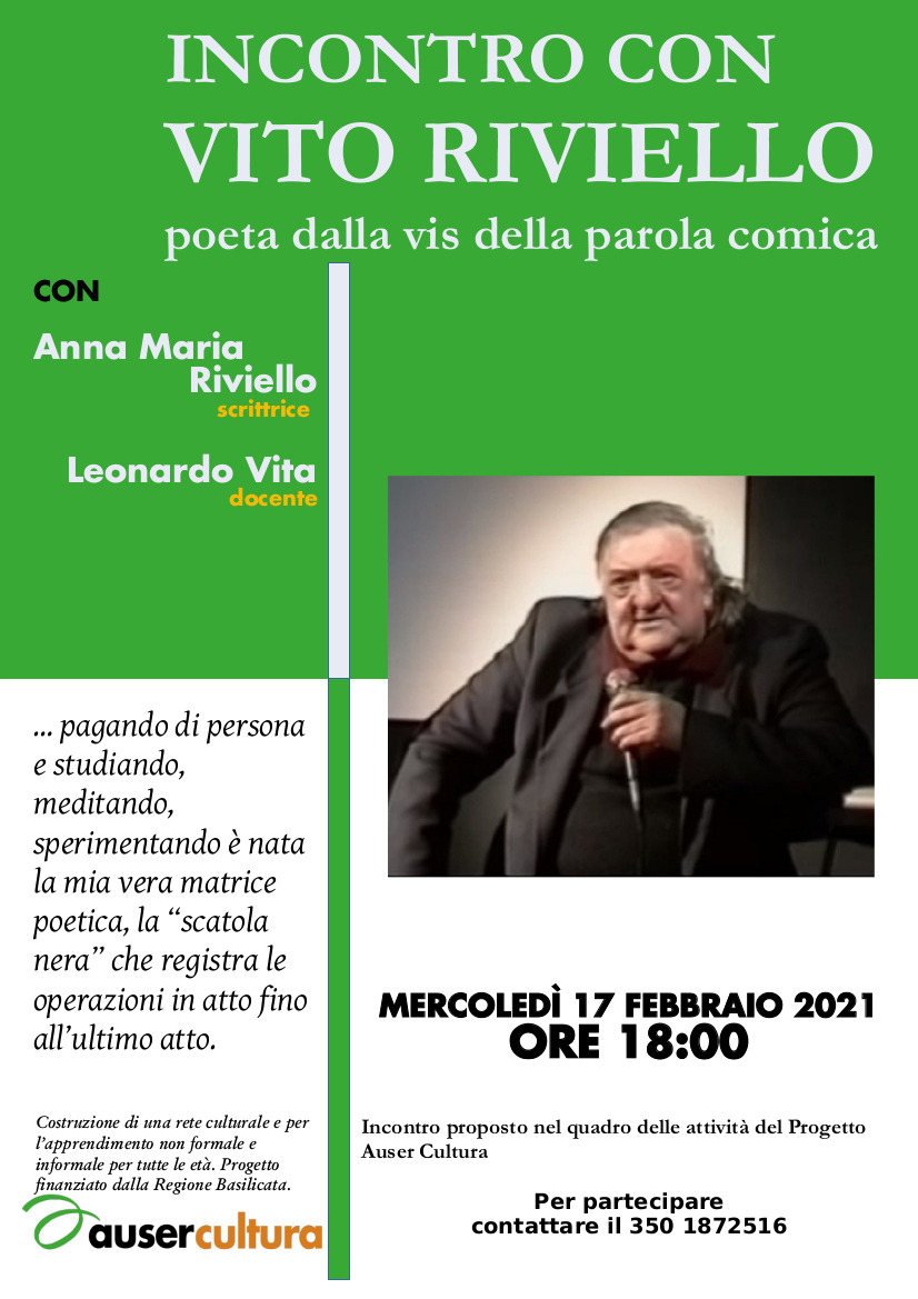 INCONTRO CON VITO RIVIELLO